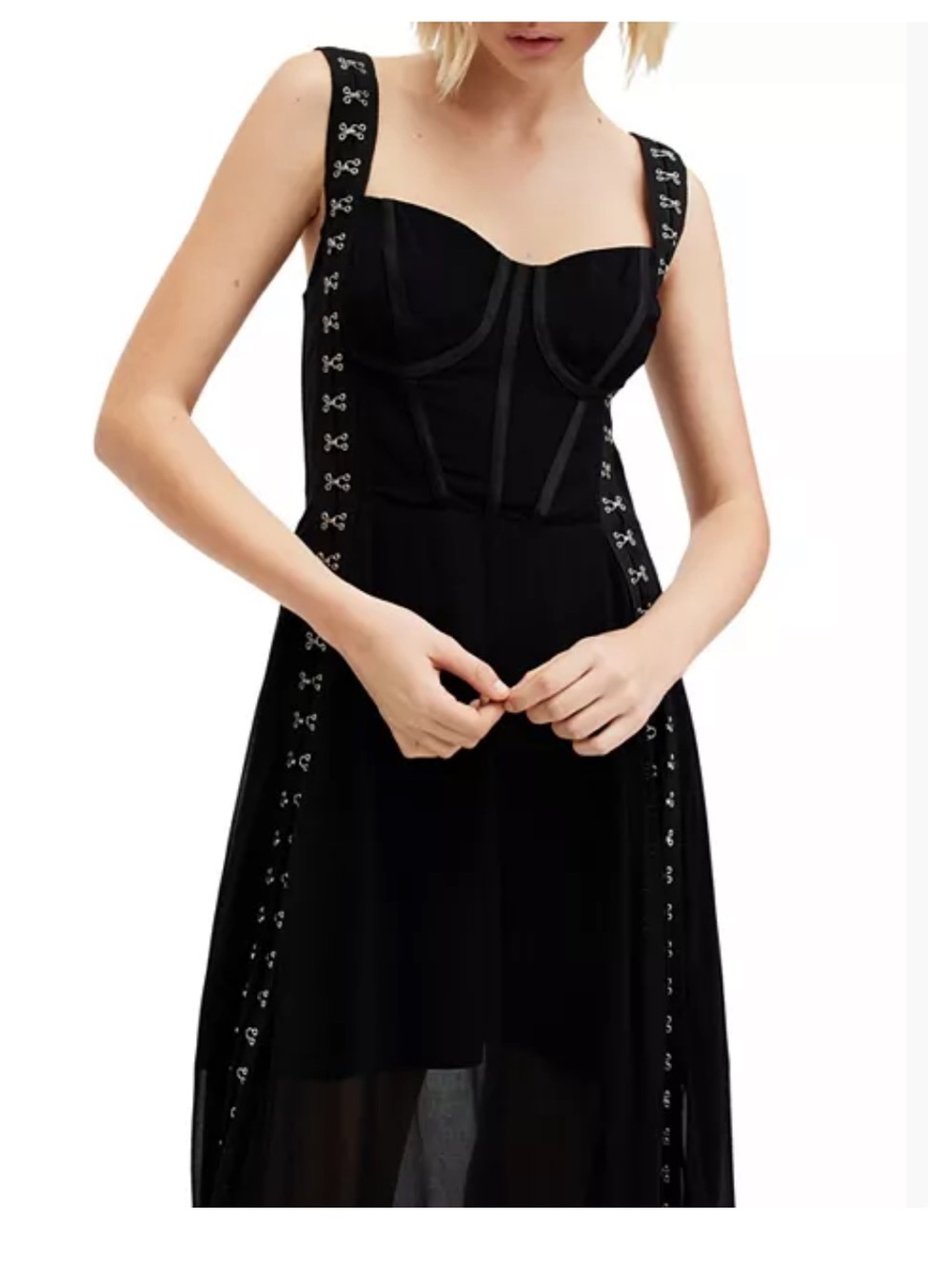 NWT All Saints Luna Dress - Picture 11 of 16